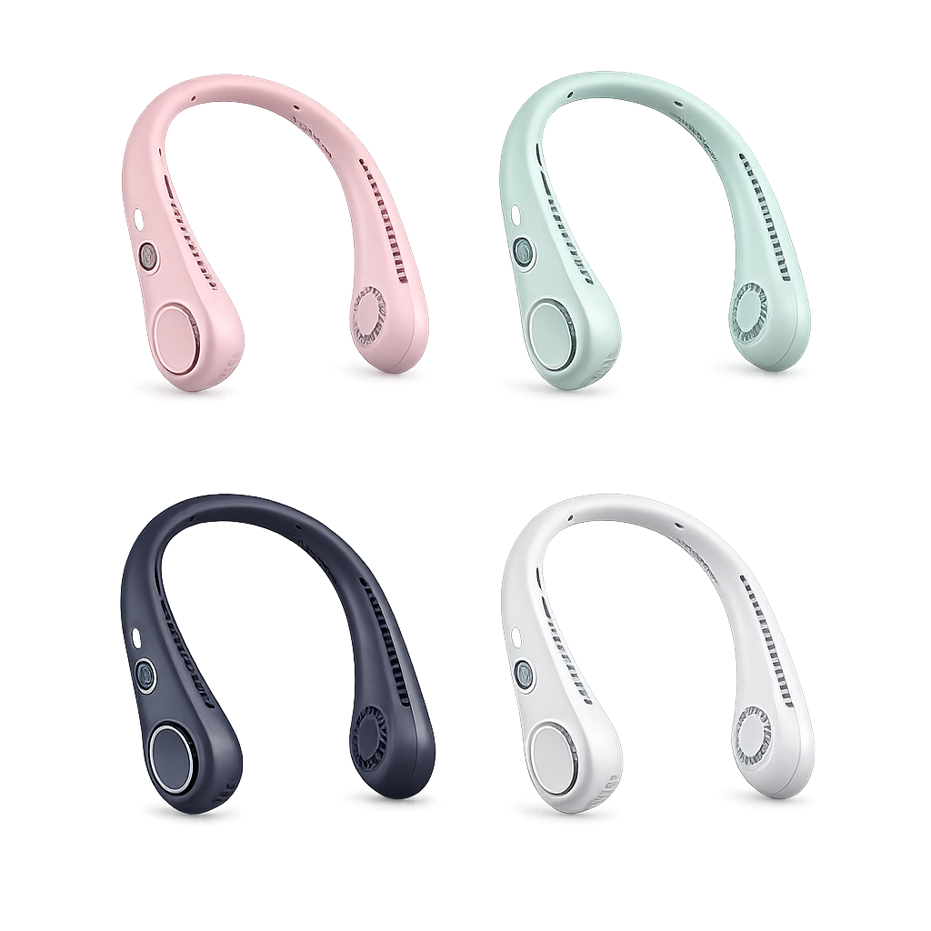 FrostAir™ Breeze Ventilateur de Cou Sans Pales Rechargeable