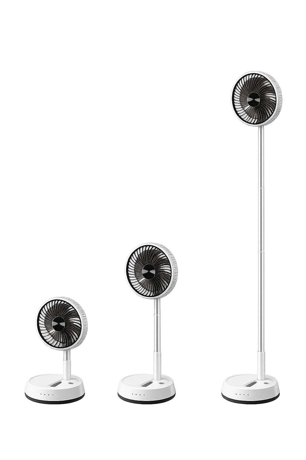 FrostAir™  Ventilateur Portable Sans Fil Rechargeable 3-en-1 sur Pied & Bureau
